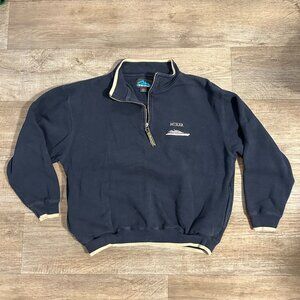 Tri Mountain Mixer Yacht Quarter Zip Pullover - Large